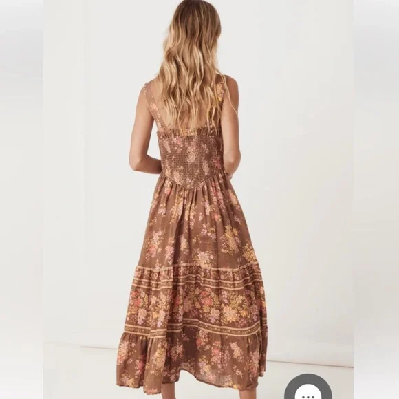 Spell Meadowland Linen Maxi Dress - Picture 8 of 16